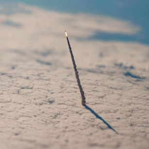 Space Shuttle - we are each much smaller in size but most important to God