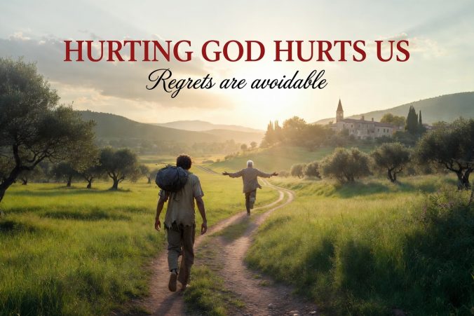 Hurting God Hurts Us Regrets are avoidable