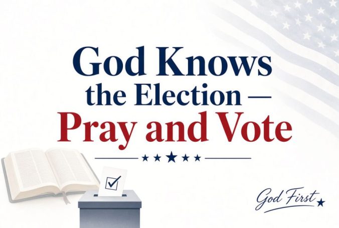 God Knows the Election - Pray and Vote God First
